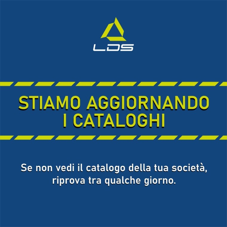 STIAMO AGGIORNANDO I CATALOGHI