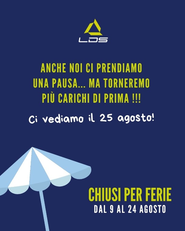 CHIUSI PER FERIE