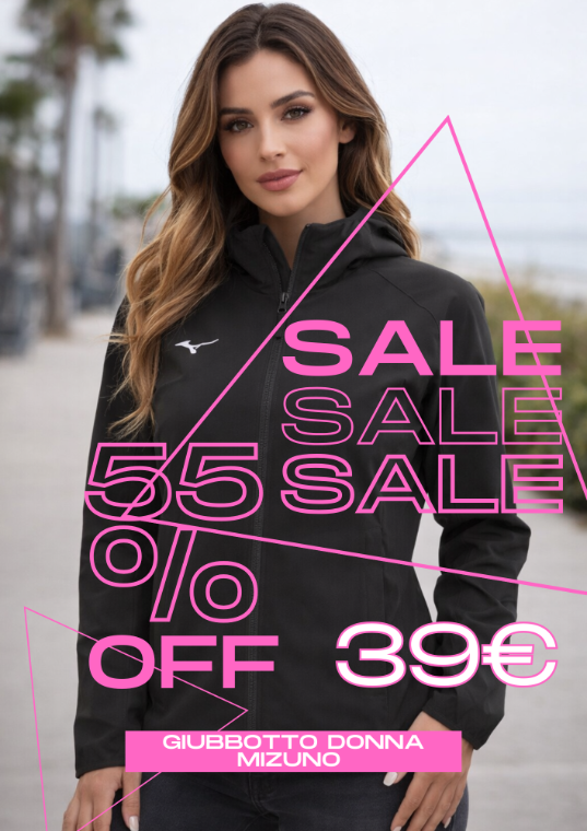 SALDI GIUBBOTTO DONNA MIZUNO